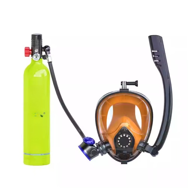 Diving Mask - ダイビングフルセットマスクシュノーケル携帯用酸素呼吸器水中装備スキューバスイミング用品在庫あり