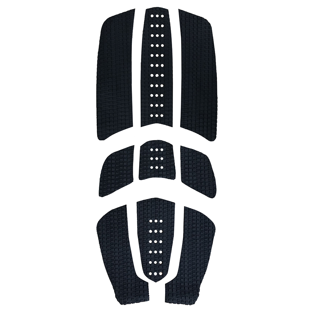 Surfboard Leash - 9個入り サーフィン用トラクションパッド サーフボード用背面接着フットパッド プレミアムトラクションEVA滑り止め背面接着フットマット パドルボードパッド