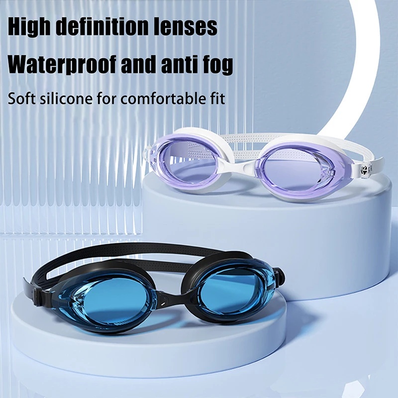 Goggles Swim - プロの水泳ゴーグル大人男性女性プロフェッショナルプール防水防曇水泳眼鏡 UV 保護