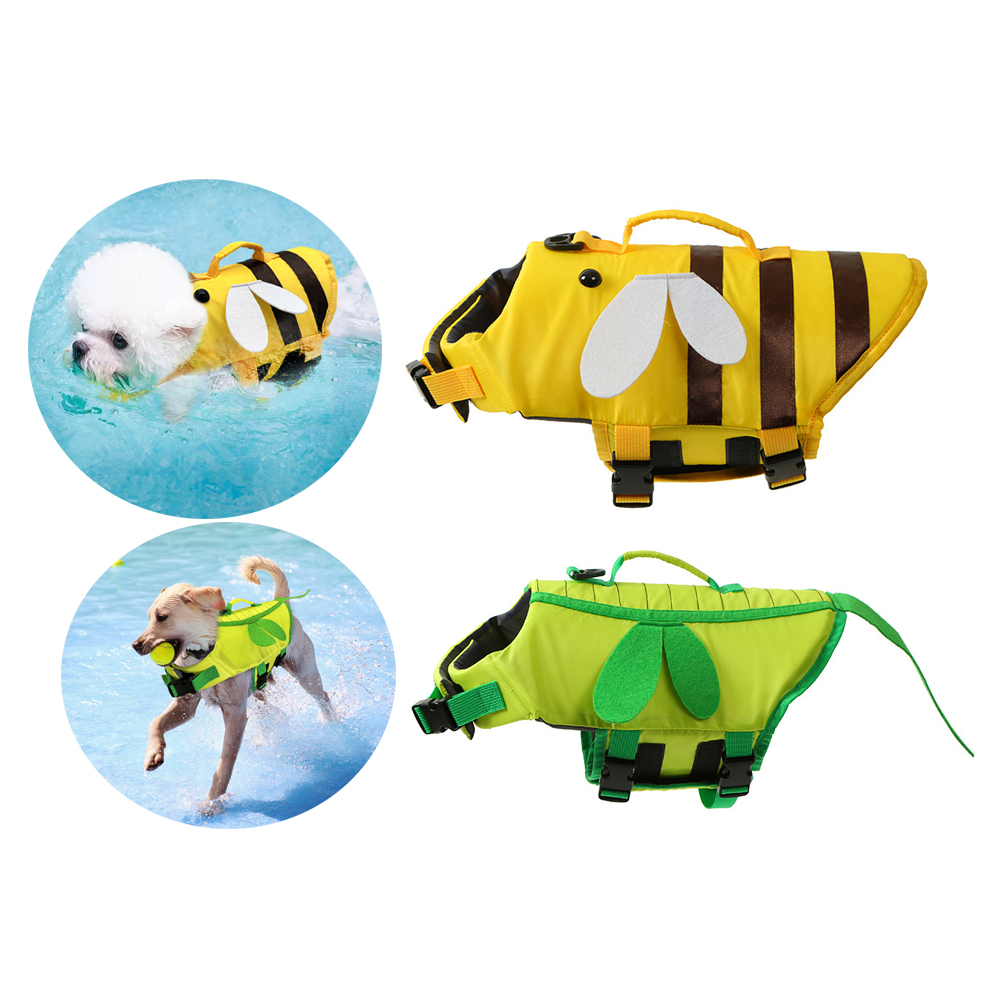 Life Jacket - ペットの安全ジャケット,安全服,レイハンドル付きのライフジャケット,小型犬と中型