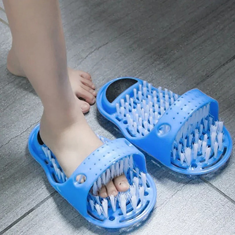 1個入りシャワーフットスクラブマッサージャー、浴室用フットブ - Flippers Swimming のレビューと価格