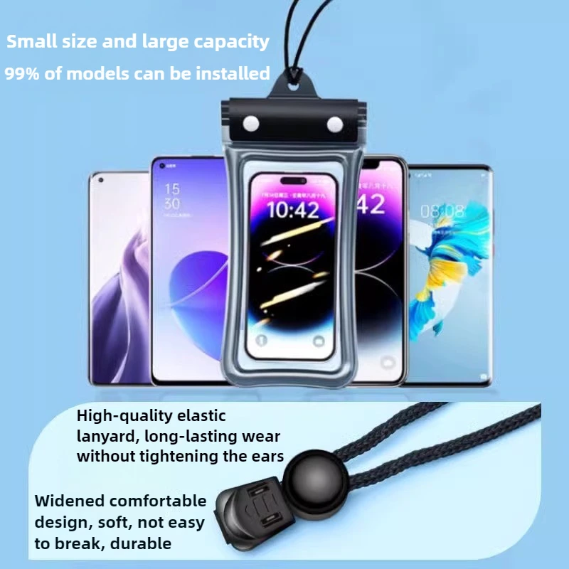 ユニバーサル防水バッグケース携帯電話ポーチケース防水水中ドラ - Dry Bag Waterproof のレビューと価格