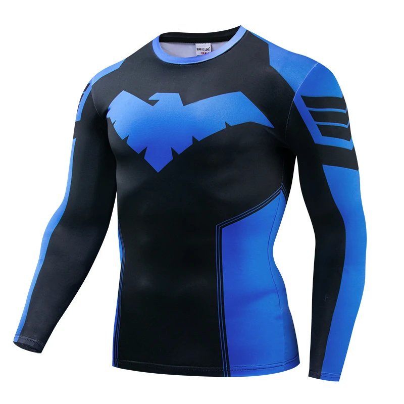 コンプレッションTシャツ、スポーツウェア、ジム用ラッシュガー - Rash Guard のレビューと価格