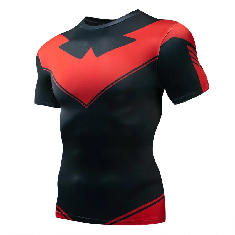 コンプレッションTシャツ、スポーツウェア、ジム用ラッシュガー - Rash Guard のレビューと価格