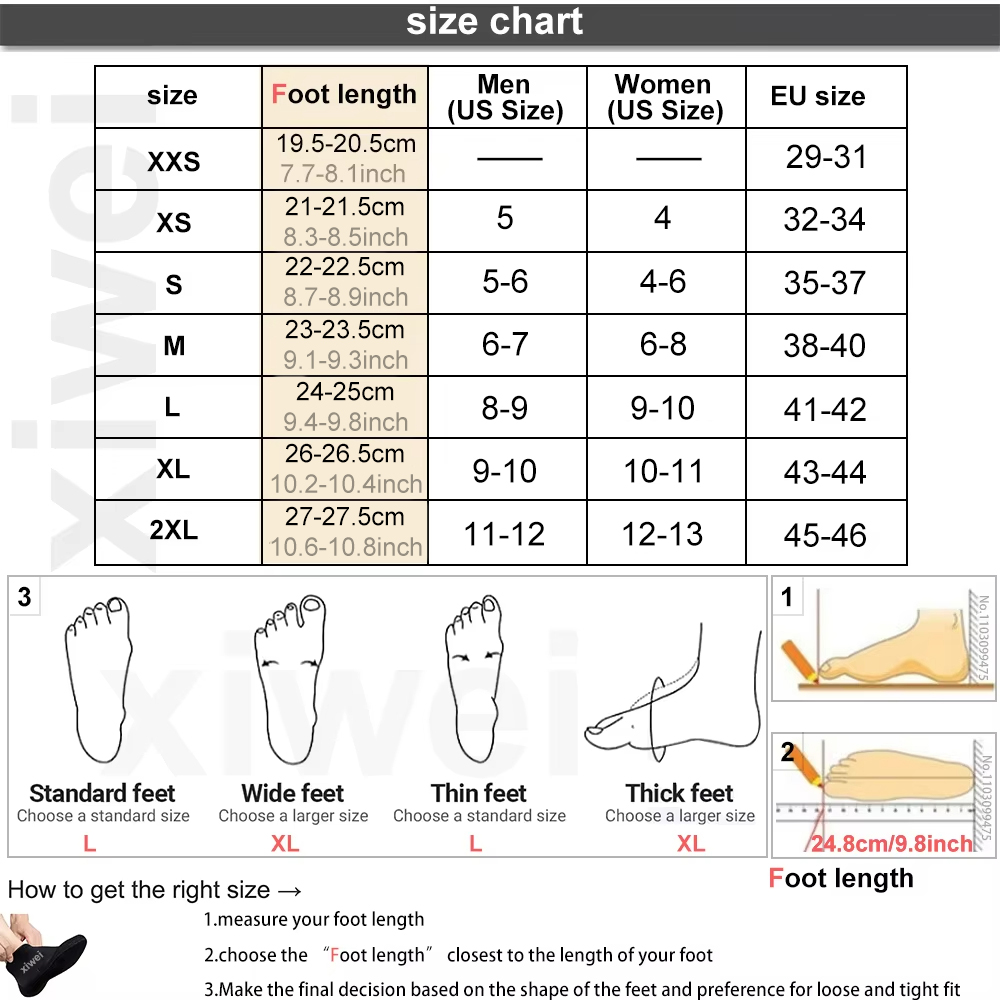 5 ミリメートルネオプレン靴下 3 ミリメートルウェットスー - Swim Fins のレビューと価格