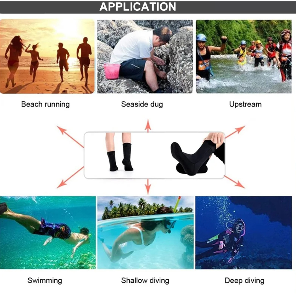 5 ミリメートルネオプレン靴下 3 ミリメートルウェットスー - Swim Fins のレビューと価格