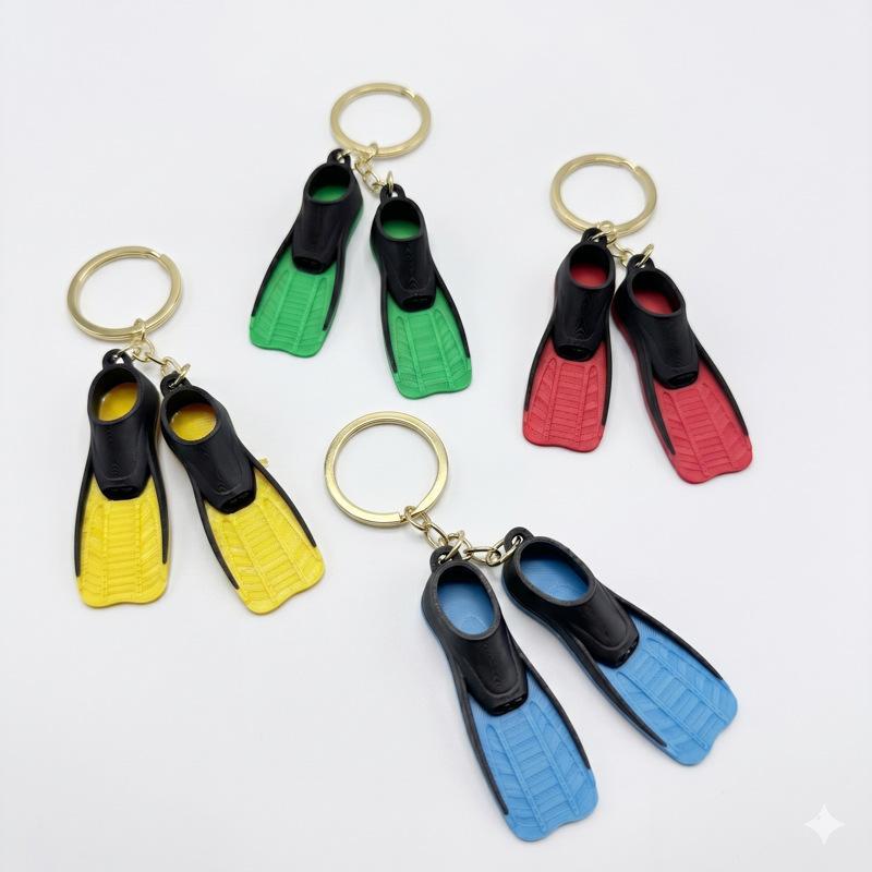 ダイビングフィンキーチェーン フリッパーキーリング ダイバー - Flippers Swimming のレビューと価格