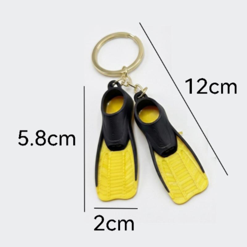 ダイビングフィンキーチェーン フリッパーキーリング ダイバー - Flippers Swimming のレビューと価格