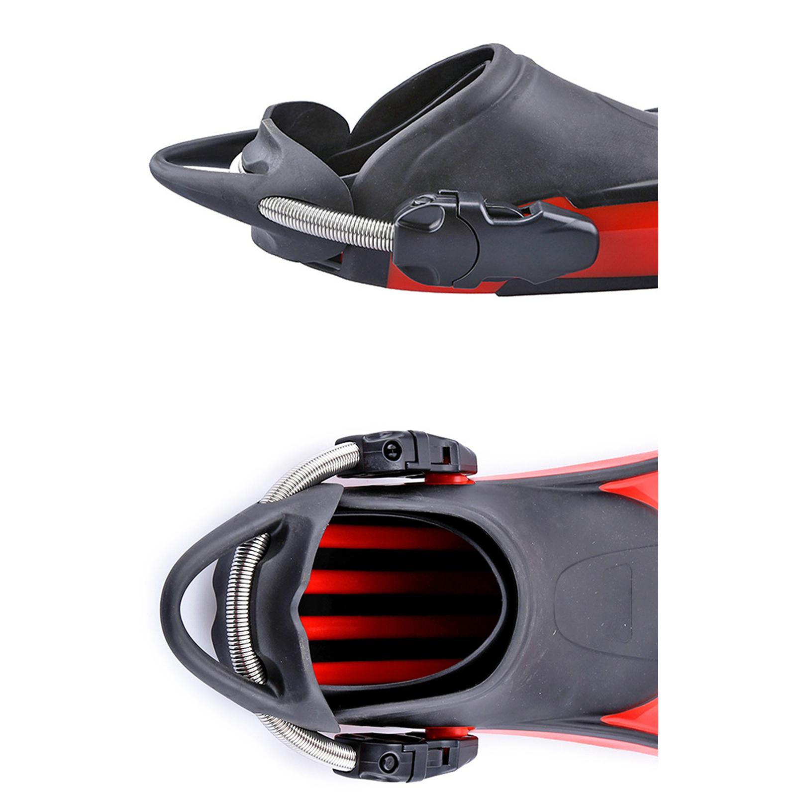 ダイビング用フィン交換用、バックル付きの調整可能なアンチルー - Flippers Swimming のレビューと価格